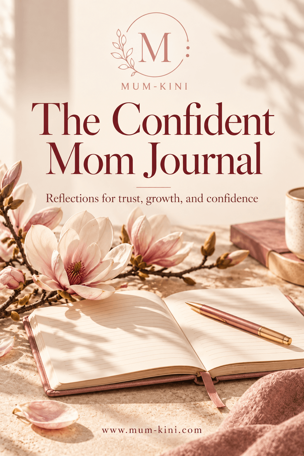 The Confident Mom Journal ebook cover